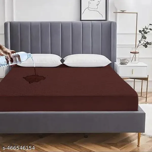Mattress_Protector_5_100_Terry_Cotton_Bed_Protector_Or_Waterproof_Bedsheet_For_Baby_Adults_Elastic_Fitted_Waterproof_Mattress_Cover_For_Double_Bed_Breathable_Bed_Cover_And_Gadda_Cover
