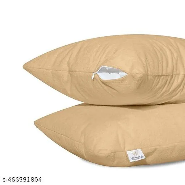 Waterproof_Dustproof_Cotton_Terry_Pillow_Protectors_220_Gsm_Standard_Pillow_Cover_Set_Of_2_28x18