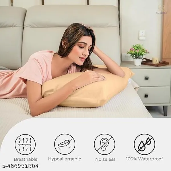 Waterproof_Dustproof_Cotton_Terry_Pillow_Protectors_220_Gsm_Standard_Pillow_Cover_Set_Of_2_28x18