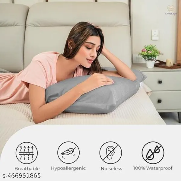 Waterproof_Dustproof_Cotton_Terry_Pillow_Protectors_220_Gsm_Standard_Pillow_Cover_Set_Of_2_18_X28