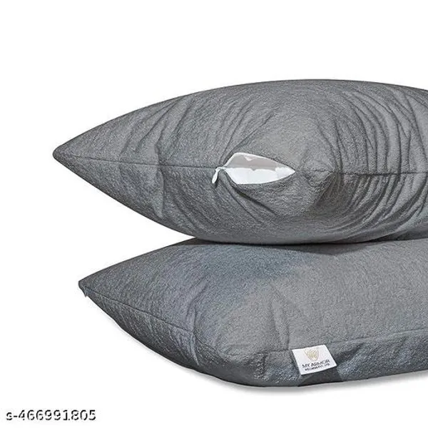 Waterproof_Dustproof_Cotton_Terry_Pillow_Protectors_220_Gsm_Standard_Pillow_Cover_Set_Of_2_18_X28