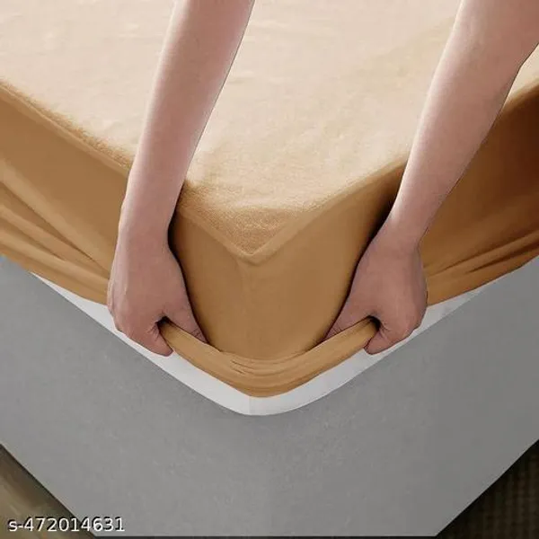 Mattress_Protector_100_Terry_Cotton_Bed_Protector_Waterproof_For_Baby_Elastic_Fitted_Waterproof_Mattress_Protector_Double_Bed_Breathable_Bed_Cover_Mattress_Cover_Double_Bed
