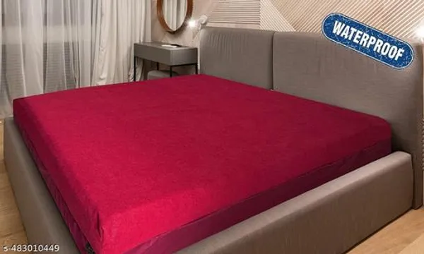 Mattress_Protector_100_Terry_Cotton_Bed_Protector_Waterproof_For_Baby_Elastic_Fitted_Waterproof_Mattress_Protector_Breathable_Bed_Cover_Mattress_Cover_Double_Bed_5_Dark_Blue_220_Gsm