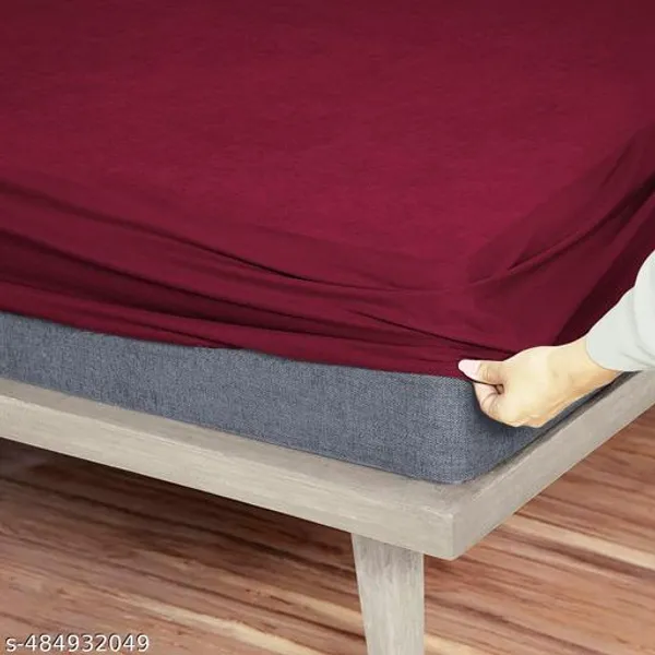Mattress_Protector_5_100_Terry_Cotton_Bed_Protector_Or_Waterproof_Bedsheet_For_Baby_Adults_Elastic_Fitted_Waterproof_Mattress_Cover_For_Ya_Double_Breathable_Bed_Cover_And_Gadda_Cover_For_Ya_Double_Grey_Color_220_Gsm