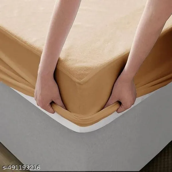Mattress_Protector_100_Terry_Cotton_Bed_Protector_Waterproof_For_Baby_Elastic_Fitted_Waterproof_Mattress_Protector_Double_Bed_Breathable_Bed_Cover_Mattress_Cover_Double_Bed