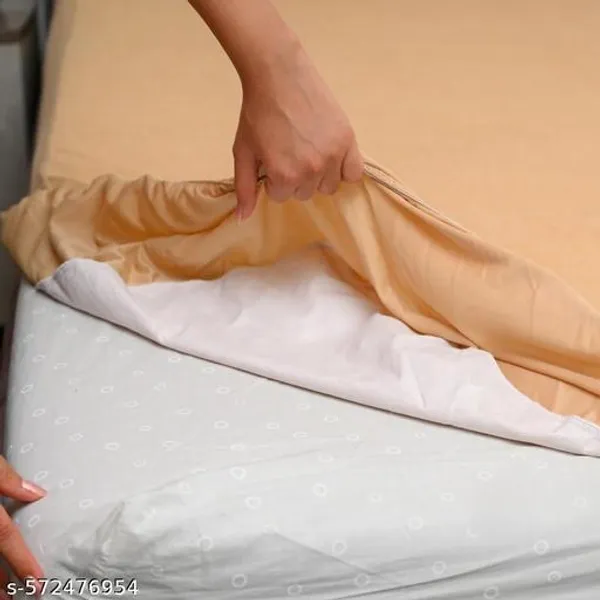Luxurious_Homes_Waterproof_Elastic_Fitted_Terry_Mattress_Cover