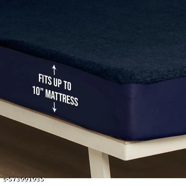 Luxurious_Homes_Waterproof_Elastic_Fitted_Terry_Mattress_Protector