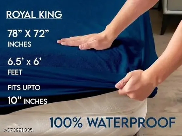 Luxurious_Homes_Waterproof_Elastic_Fitted_Terry_Mattress_Protector