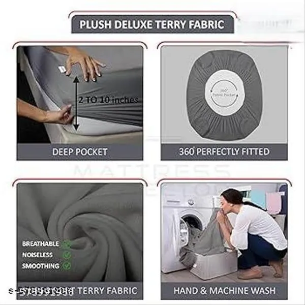 Luxurious_Homes_Waterproof_Elastic_Fitted_Terry_Mattress_Protector