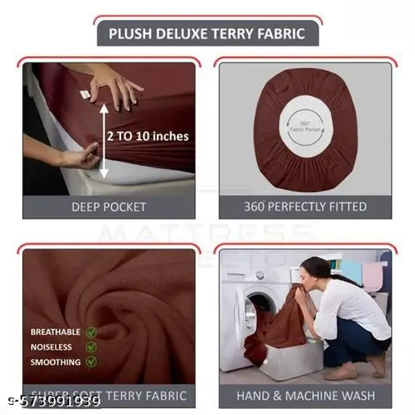 Luxurious_Homes_Waterproof_Elastic_Fitted_Terry_Mattress_Protector