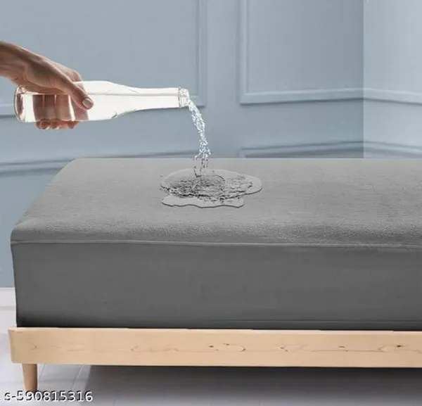 Luxurious_Homes_Waterproof_Elastic_Fitted_Terry_Mattress_Protector