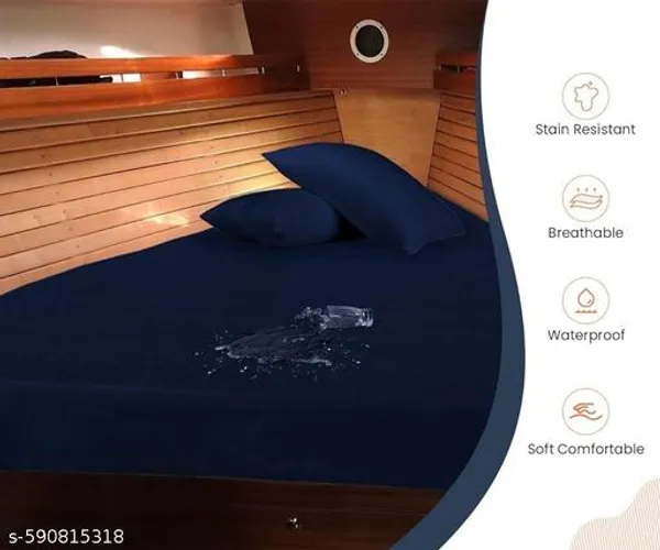 Luxurious_Homes_Waterproof_Elastic_Fitted_Terry_Mattress_Protector