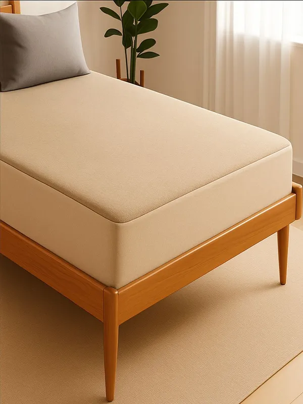 Mattress_Protector_5_100_Terry_Cotton_Bed_Protector_Or_Waterproof_Bedsheet_For_Baby_Adults_Elastic_Fitted_Waterproof_Mattress_Cover_For_Ya_Double_Breathable_Bed_Cover_And_Gadda_Cover_For_Ya_Double_Grey_Color_220_Gsm