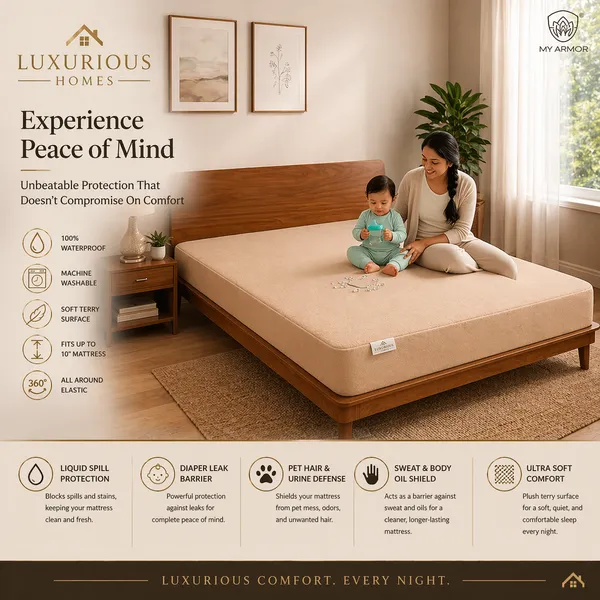Fitted_Double_Breathable_Stretchable_Waterproof_Mattress_Cover