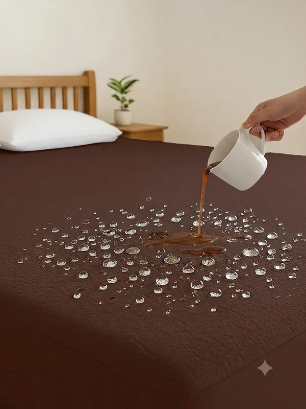 Mattress_Protector_100_Terry_Cotton_Bed_Protector_Waterproof_For_Baby_Elastic_Fitted_Waterproof_Mattress_Protector_In_Many_Breathable_Bed_Cover_Mattress_Cover_And_Gadda_Cover_For_Super_Double_And_Single_With_Grey_Color_And_With_200_Gsm