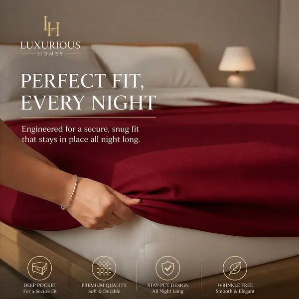 Cloth_Fusion_Waterproof_Mattress_Protector_Cotton_Feel_Terry_Soft_Breathable_Hypoallergic_Bed_Mattress_Cover_Or_6