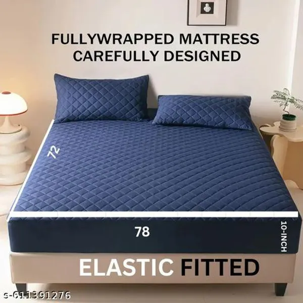 Quilted_Mattress_Protector_Cotton_Waterproof_And_Elastic_Fitted_Mattress_Protector
