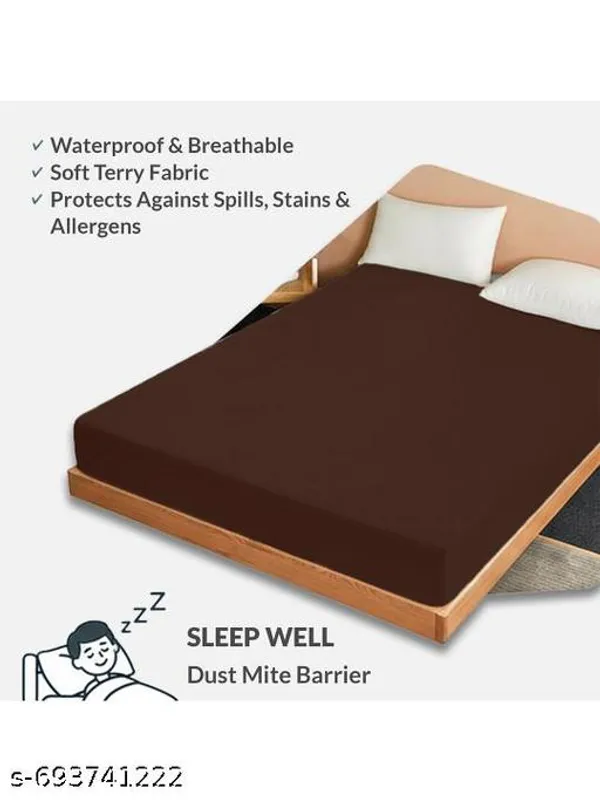 Mattress_Protector_100_Terry_Cotton_Bed_Protector_Waterproof_For_Baby_Elastic_Fitted_Waterproof_Mattress_Protector_In_Many_Breathable_Bed_Cover_Mattress_Cover_And_Gadda_Cover_For_Super_Double_And_Single_And_Many_Colors_With_220_Gsm