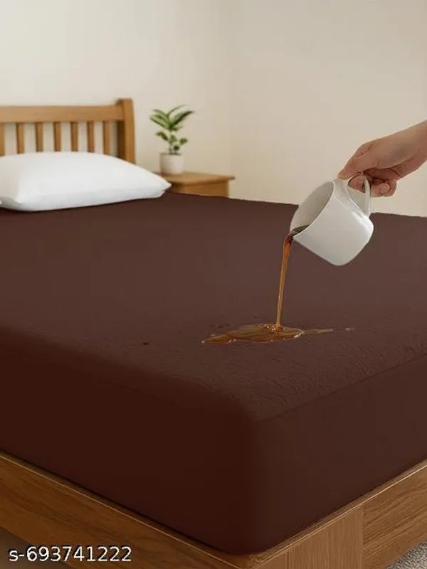 Mattress_Protector_100_Terry_Cotton_Bed_Protector_Waterproof_For_Baby_Elastic_Fitted_Waterproof_Mattress_Protector_In_Many_Breathable_Bed_Cover_Mattress_Cover_And_Gadda_Cover_For_Super_Double_And_Single_And_Many_Colors_With_220_Gsm