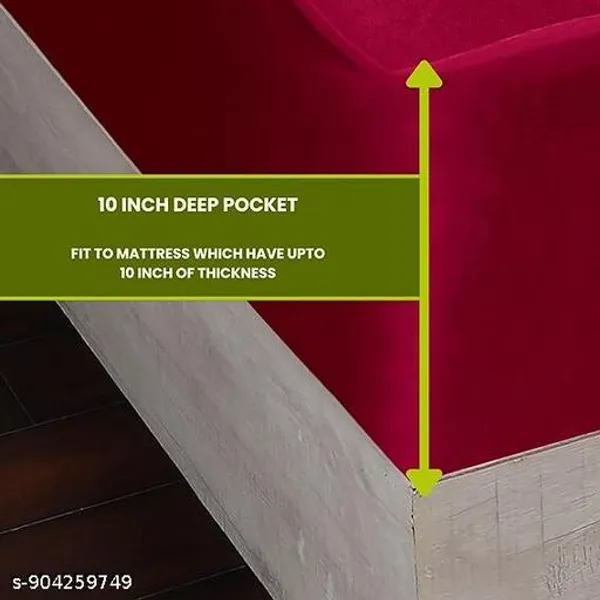 Waterproof_Bedsheet_Waterproof_Bed_Cover_Mattress_Protector_100_Terry_Cotton_Bed_Protector_Waterproof_For_Baby_Elastic_Fitted_Waterproof_Mattress_Protector_Breathable_Bed_Cover_Mattress_Cover_Grey_5_Grey_220_Gsm