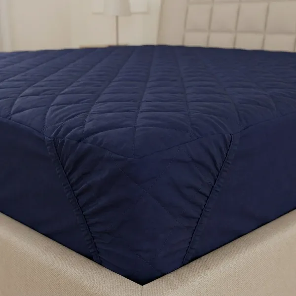 100_Cotton_Quilted_Mattress_Protector_Water_Resistant_Breathable_Soft_And_Cool_Quilted_Bed_Cover_100_Cotton_Pad_With_Elastic_Straps