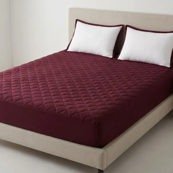 Waterproof_Dustproof_Quilted_Mattress_Protector_Machine_Wash_Material