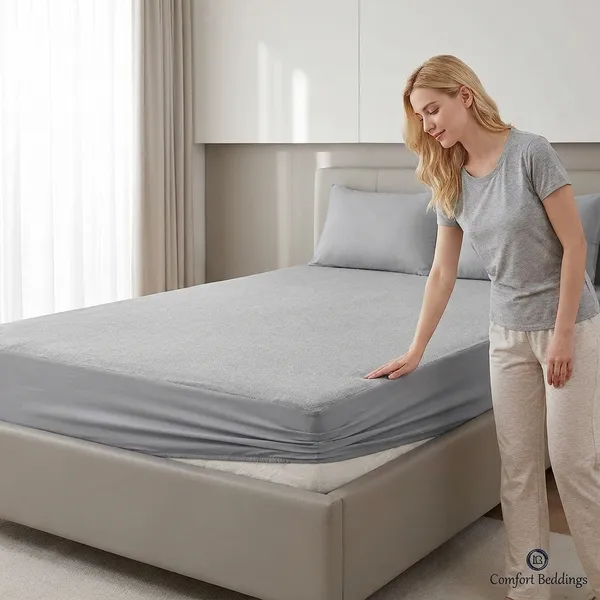 Luxurious_Homes_Terry_Mattrress_Waterproof_Mattress_Protector_Breathable_Hypoallergenic_Mattresses_Cover_6