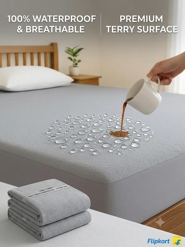 Mattress_Protector_100_Terry_Cotton_Bed_Protector_Waterproof_For_Baby_Elastic_Fitted_Waterproof_Mattress_Protector_Double_Bed_Breathable_Bed_Cover_Mattress_Cover_Double_Bed_6_Coffee_200_Gsm