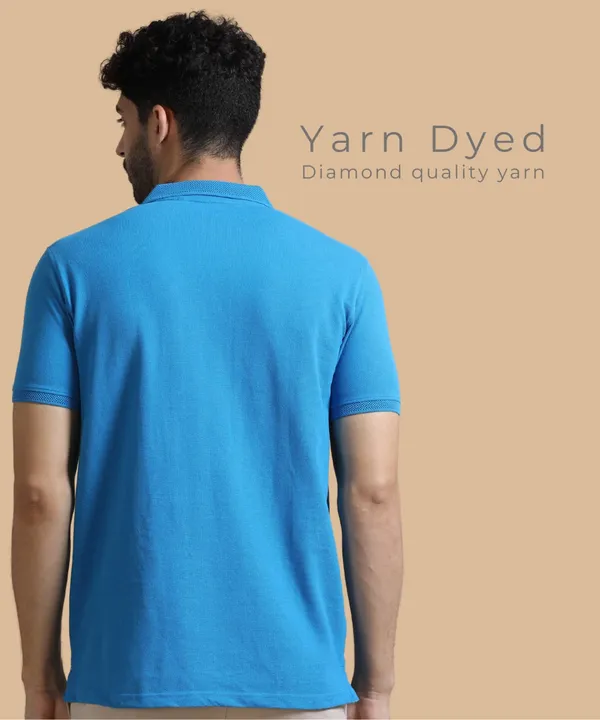 Men's_Aqua_Blue_Sustainable_Jacquard_Polo_T-Shirt