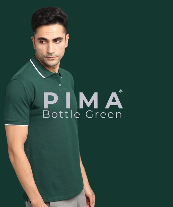 Men's_Bottle_Green_Pima_Jacquard_Polo_T-Shirt