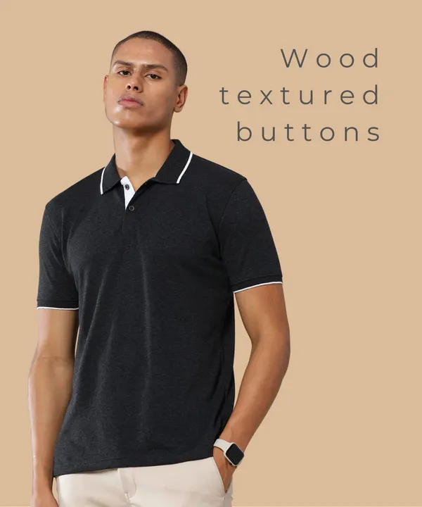 Men's_Charcoal_Melange_Sustainable_Jacquard_Polo_T-Shirt
