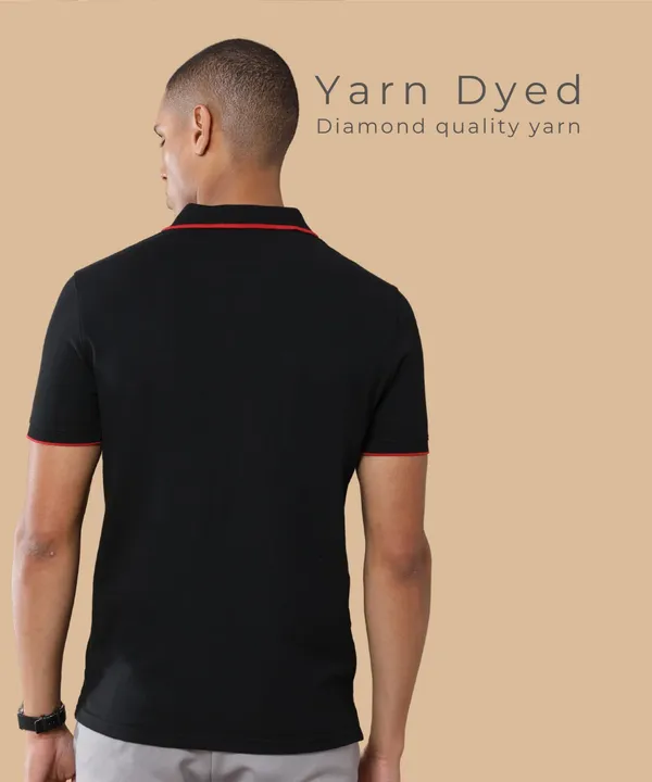Men's_Classic_Black_Sustainable_Jacquard_Polo_T-Shirt