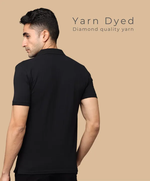 Men's_Classic_Black_Sustainable_Jacquard_Polo_T-Shirt