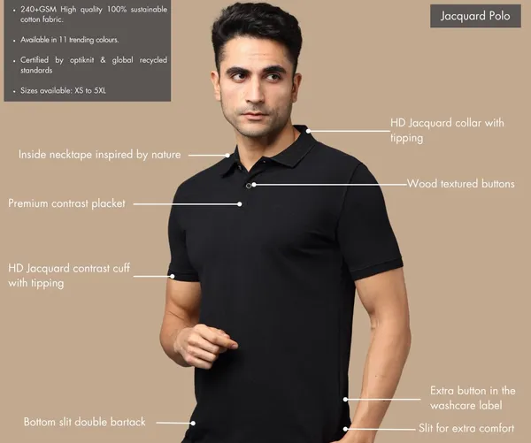 Men's_Classic_Black_Sustainable_Jacquard_Polo_T-Shirt