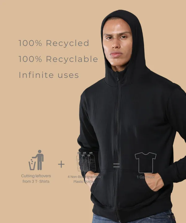 Men's_Classic_Black_Sustainable_Zipper_Fleece_Hoodie