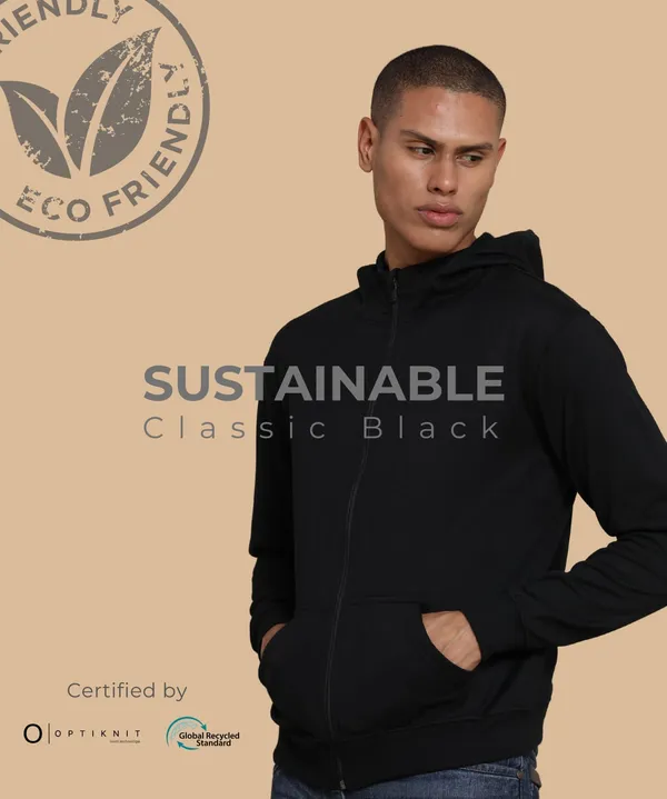 Men's_Classic_Black_Sustainable_Zipper_Fleece_Hoodie