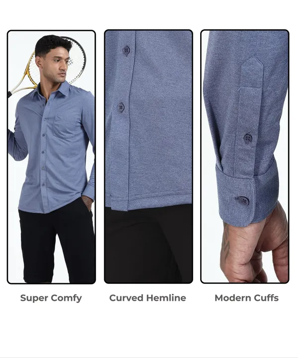 Men's_Denim_Blue_6X_Smart_Workday_Shirt_-_4-Way_Stretch