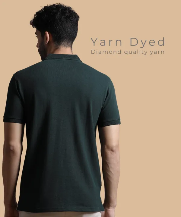 Men's_Forest_Green_Sustainable_Jacquard_Polo_T-Shirt__