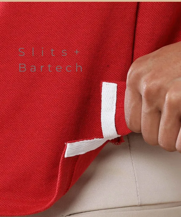 Men's_Heather_Red_Sustainable_Jacquard_Polo_T-Shirt