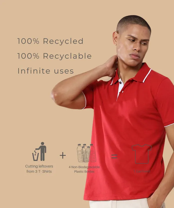 Men's_Heather_Red_Sustainable_Jacquard_Polo_T-Shirt