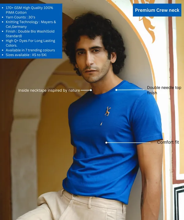 Men's_Imperial_Blue_Pima_Round_Neck_T-Shirt