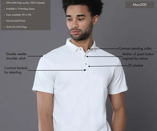 Men's_Ivory_White_Mars_Performance_Polo_T-Shirt