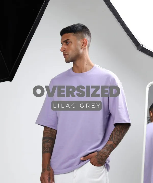 Men's_Lilac_Grey_Oversized_French_Terry_T-Shirt
