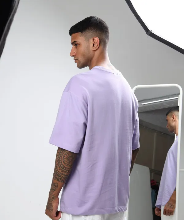 Men's_Lilac_Grey_Oversized_French_Terry_T-Shirt