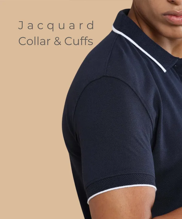 Men's_Midnight_Navy_Sustainable_Jacquard_Polo_T-Shirt
