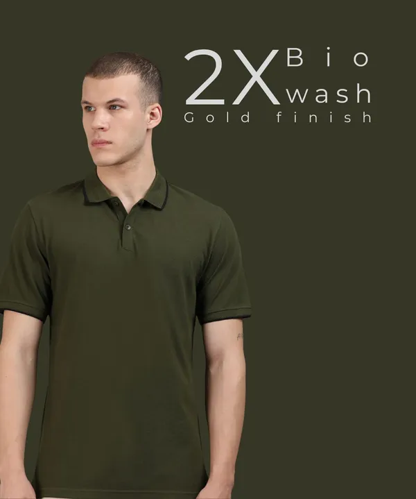 Men's_Olive_Green_Pima_Jacquard_Polo_T-Shirt