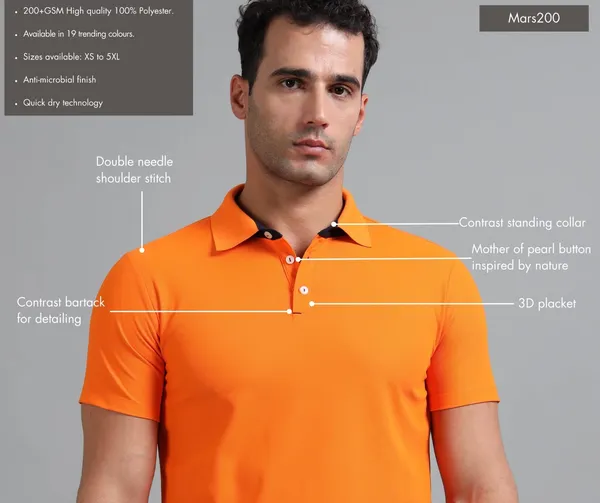 Men's_Orange_Mars_Performance_Polo_T-Shirt