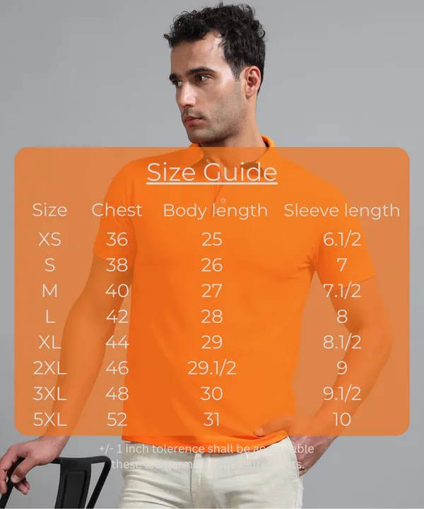 Men's_Orange_Mars_Performance_Polo_T-Shirt