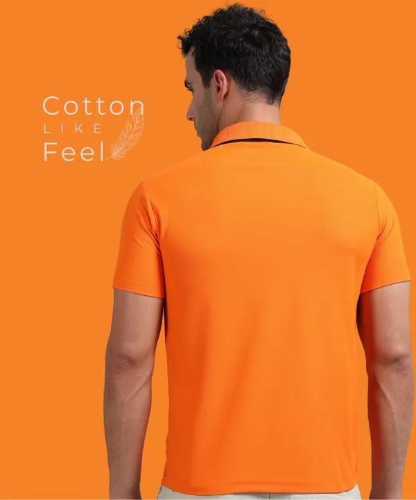 Men's_Orange_Mars_Performance_Polo_T-Shirt