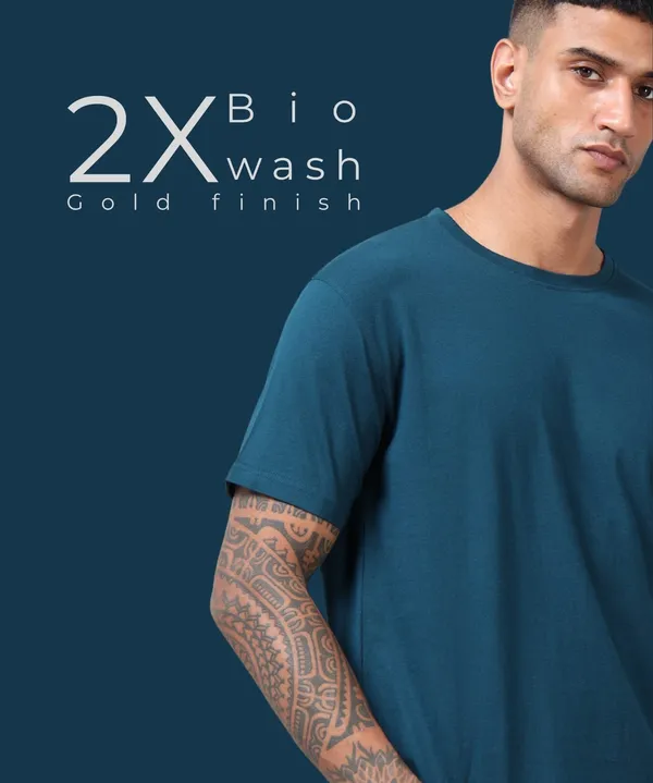 Men's_Petrol_Blue_Pima_Round_Neck_T-Shirt